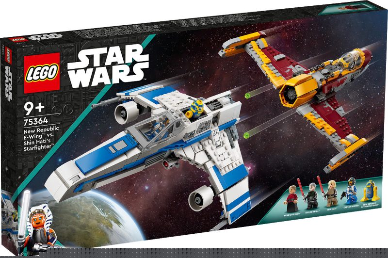 LEGO Star Wars New Republic E-wing vs  Shin Hati Starfighter