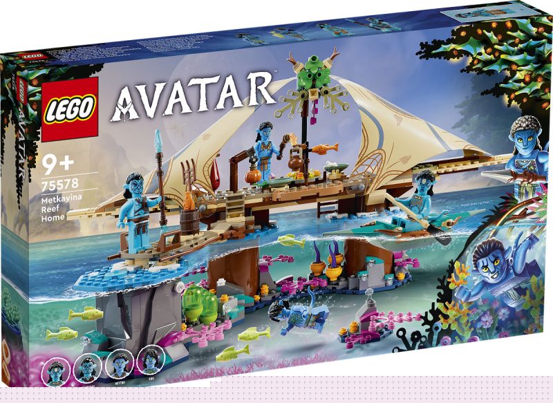 LEGO Avatar Huis in Metkayina rif