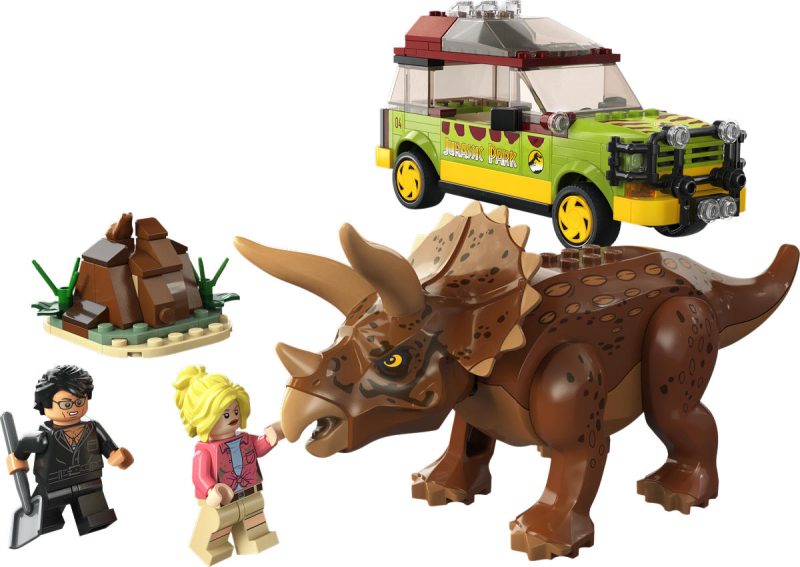 LEGO Jurassic World Triceraptops onderzoek