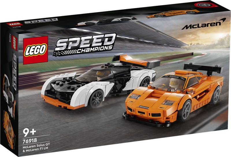 LEGO Speed Champions McLaren Solus GT  AND  McLaren F1 LM