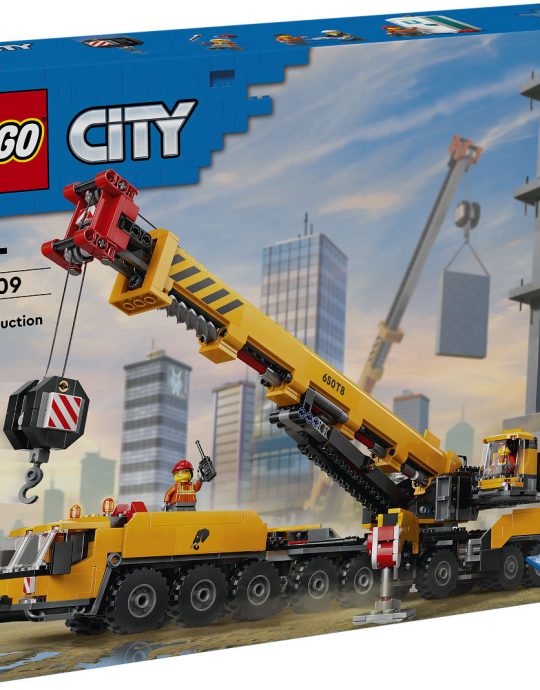 LEGO City Big Vehicles Gele mobiele bouwkraan