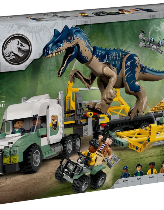 LEGO Jurassic World Dinosaurusmissies: Allosaurus transportt