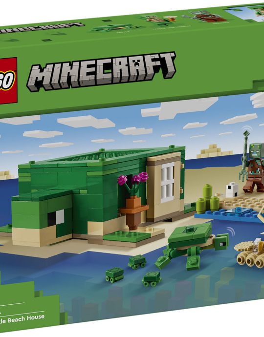 LEGO Minecraft Het schildpadstrandhuis
