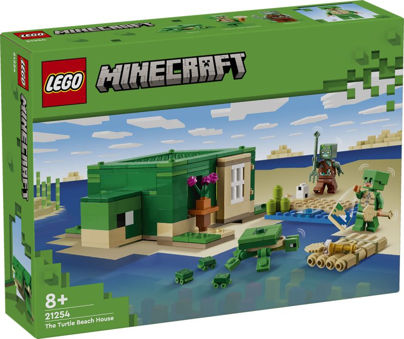 LEGO Minecraft Het schildpadstrandhuis