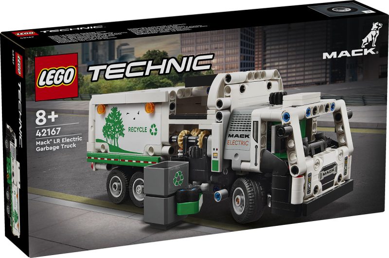 LEGO Technic Mack LR Electric vuilniswagen