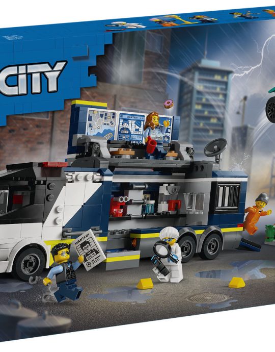 LEGO City Politie Politielaboratorium in truck