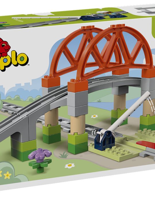 DUPLO Stad Treinbrug en rails uitbreidingsset