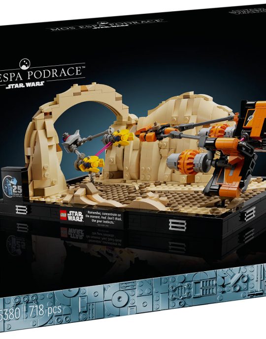 Star Wars Mos Espa Podrace diorama