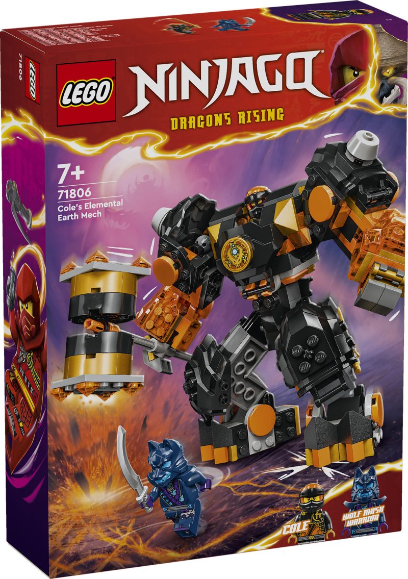 LEGO Ninjago Cole 's elementaire aardemecha