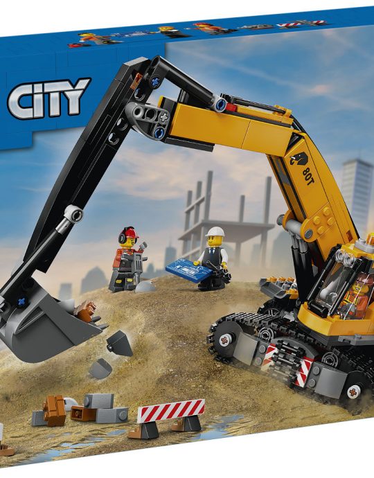LEGO City Big Vehicles Gele graafmachine