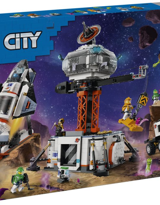LEGO City Space Ruimtebasis en raketlanceringsplatform