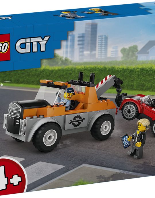 LEGO City Great Vehicles Sleepwagen en sportautoreparatie
