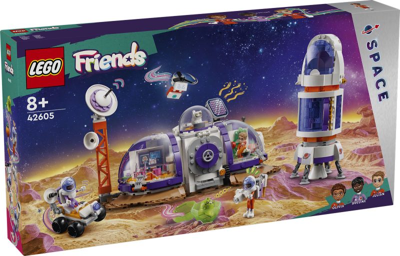 LEGO Friends Ruimtebasis op Mars en raket