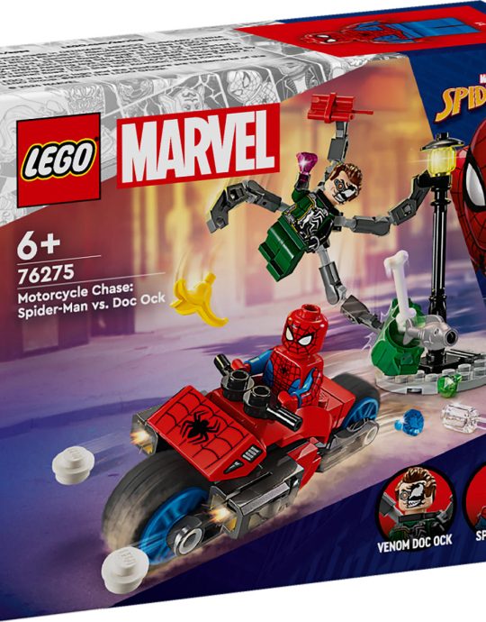 LEGO Super Heroes Motorachtervolging: Spider-Man vs.Doc Ock