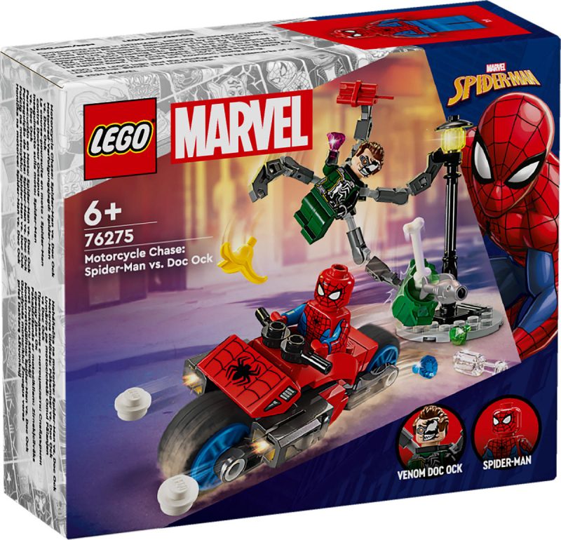 LEGO Super Heroes Motorachtervolging: Spider-Man vs.Doc Ock