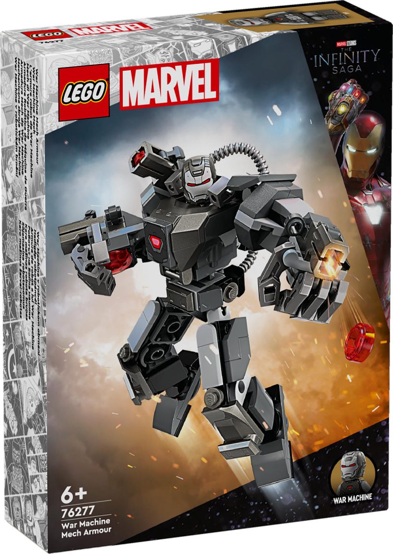 LEGO Super Heroes War Machine mechapantser