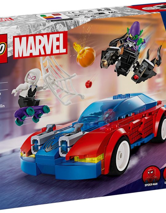LEGO Super Heroes Spider-Man racewagen en Venom Green Goblin