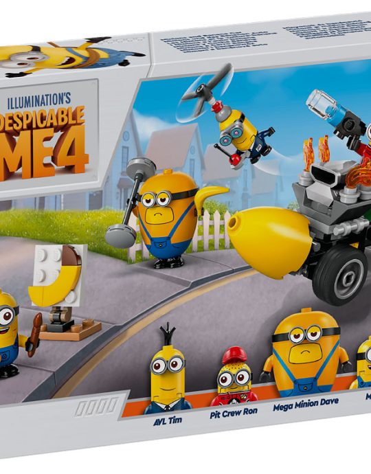 LEGO Despicable Me Minions en bananenauto