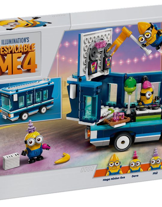 LEGO Despicable Me Muzikale feestbus van de Minions