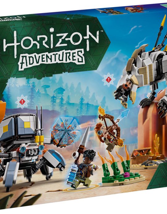 LEGO Horizon Aloy en Varl vs. Shell-Walker en Sawtooth