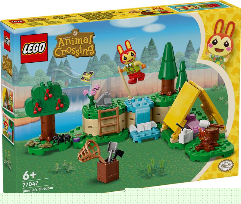 LEGO Animal Crossing Kamperen met Bunnie