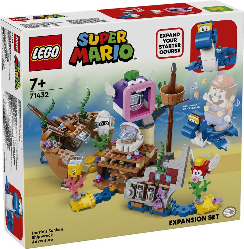LEGO Super Mario Uitbreidingsset: Dorries gezonken scheepswr