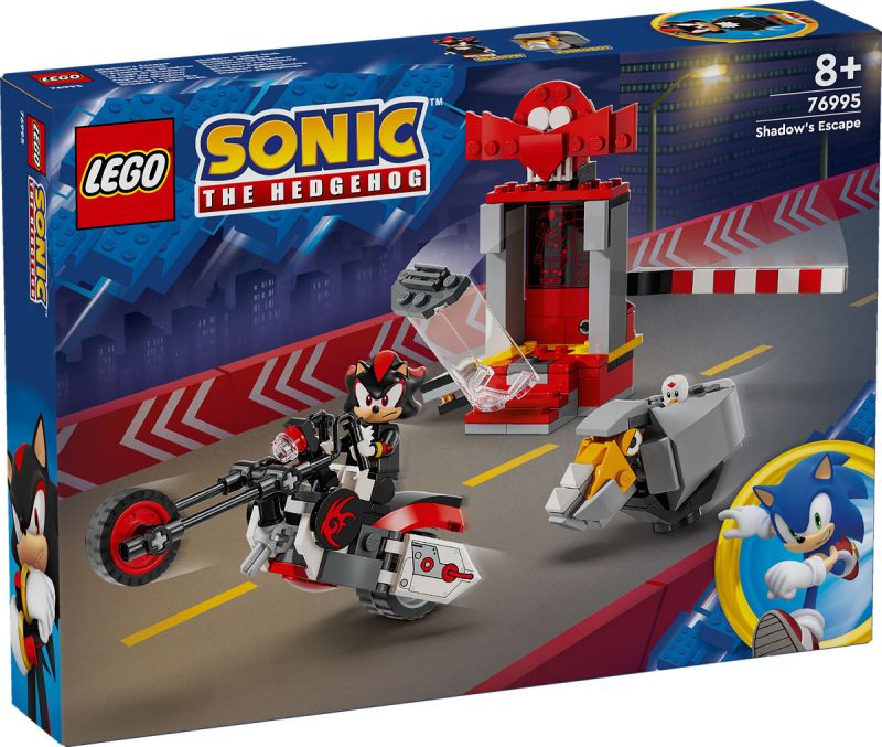 LEGO SONIC Shadow the Hedgehog ontsnapping