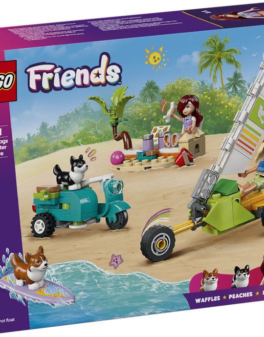 LEGO Friends Surf- en scooterplezier met de honden