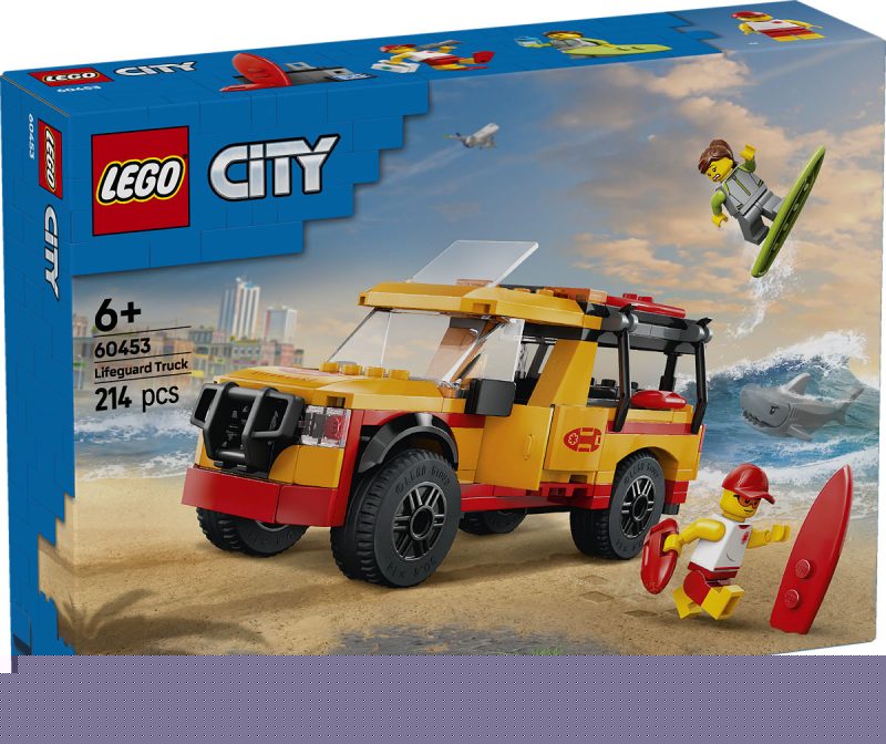 LEGO City Voertuigen Strandwacht reddingstruck