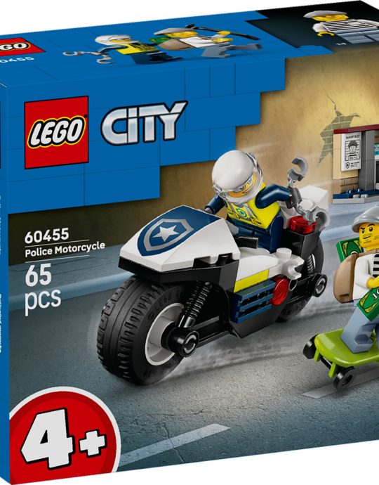 LEGO City Politie Achtervolging op politiemotor