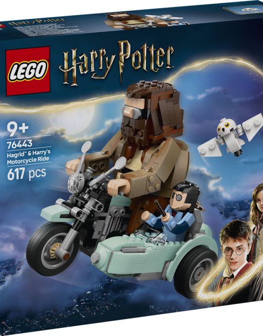 LEGO Harry Potter Hagrid en Harry 's rit op de motor