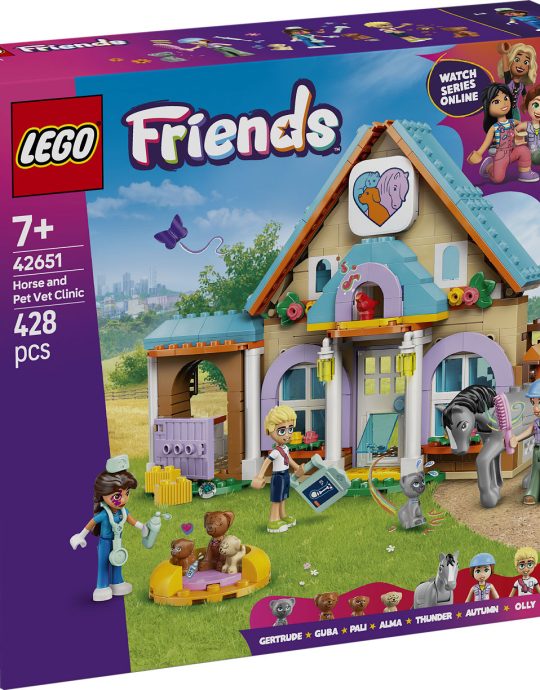 LEGO Friends Dierenkliniek voor paarden en huisdieren