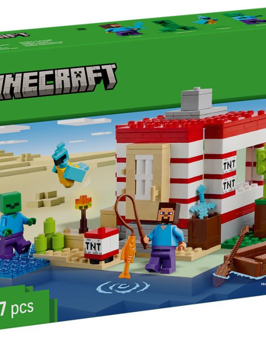 LEGO Minecraft Het TNT junglehuis