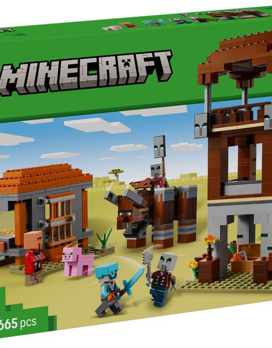 LEGO Minecraft De Plunderaar buitenpost en Verwoester