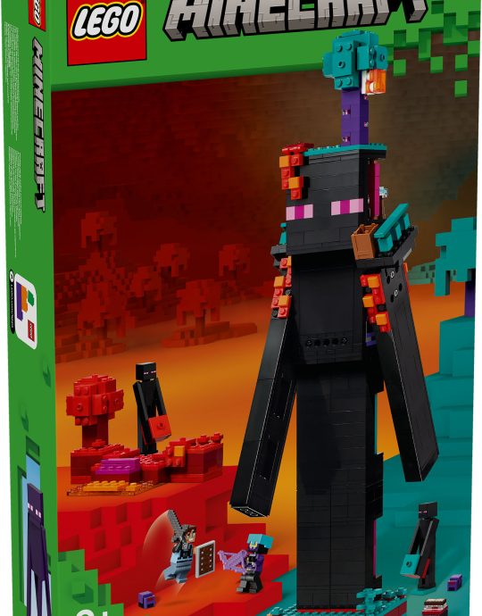 LEGO Minecraft De Enderman toren