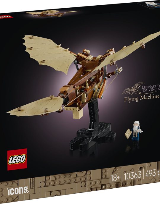 LEGO Icons De vliegmachine van Leonardo da Vinci