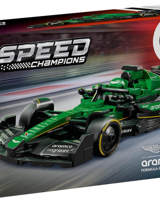 LEGO Speed Champions F1 Aston Martin Aramco AMR24 racewagen