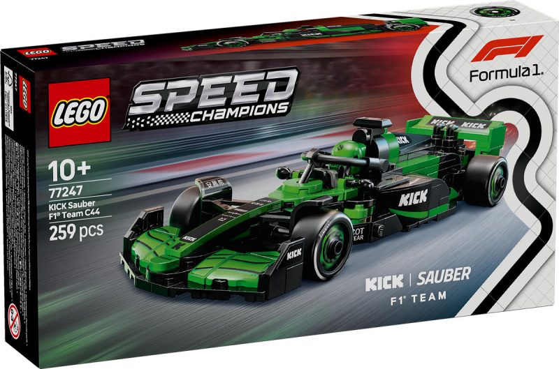 LEGO Speed Champions F1 KICK Sauber Team C44 racewagen