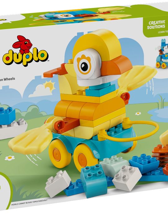DUPLO Stad 3-in-1 dieren op wielen