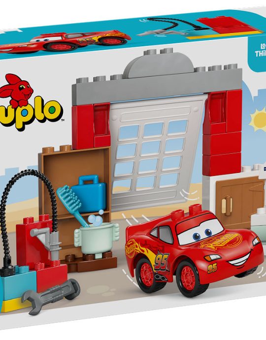 DUPLO Disney McQueens bezoek aan Docs garage
