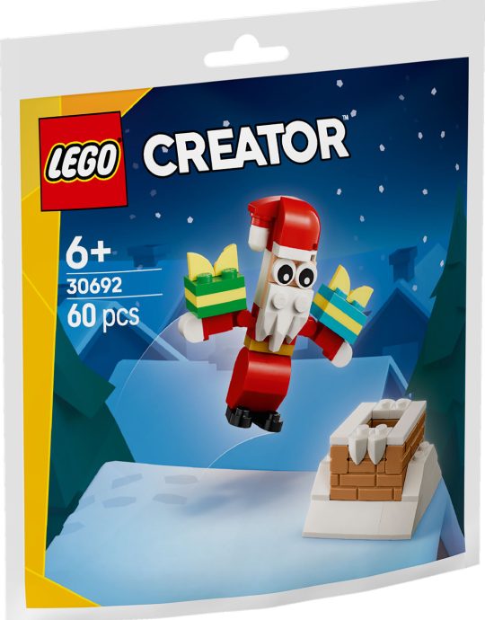 LEGO Impulse Bag - Kerstman in de schoorsteen