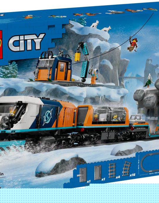 LEGO City Treinen Onderzoekstrein op de Noordpool