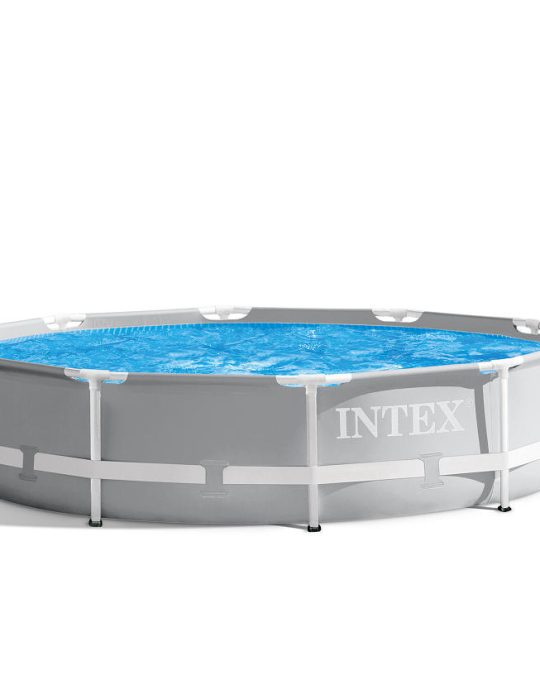 Intex Prism Frame Premium zwembad 305x76cm met 12V filterpom