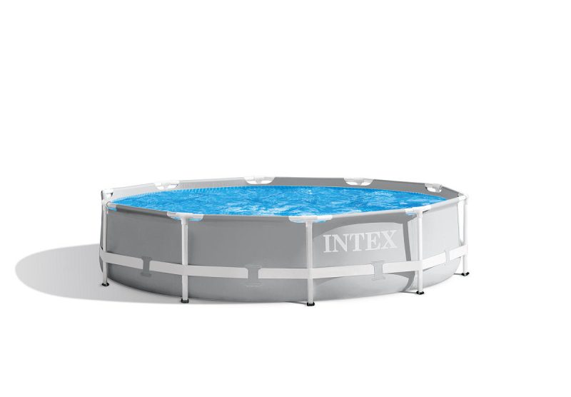 Intex Prism Frame Premium zwembad 305x76cm met 12V filterpom