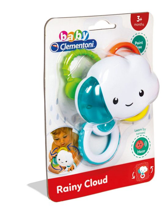 Clementoni Baby Pluche Ratel Regenwolk