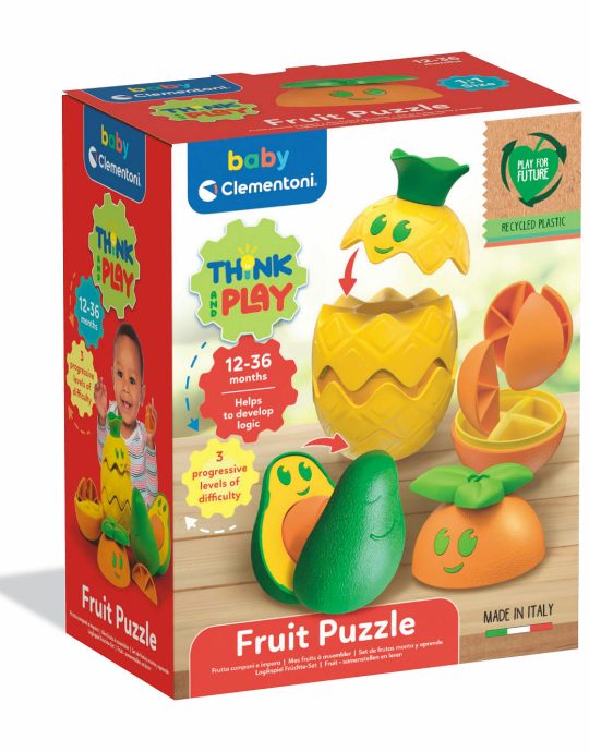 Clementoni Baby Play For Future Fruit Puzzel
