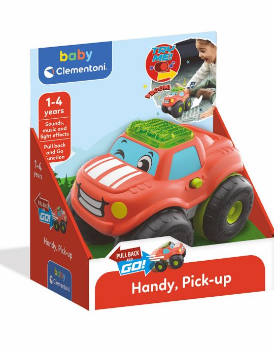 Clementoni Baby Stunt Wheels - Handy Pick-Up