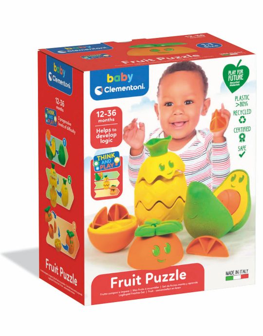 Clementoni Baby Play For Future Fruit Puzzel