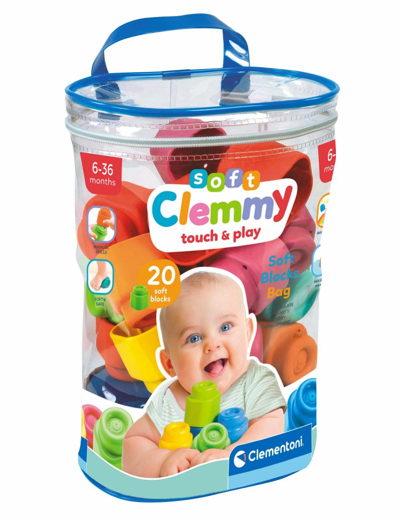 Clementoni Baby Clemmy Set 20 zachte blokken