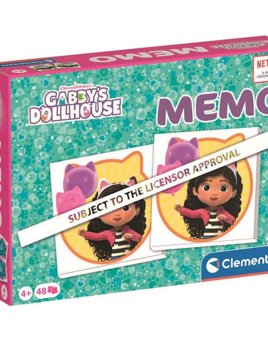 Clementoni Memo - Gabby 's Dollhouse